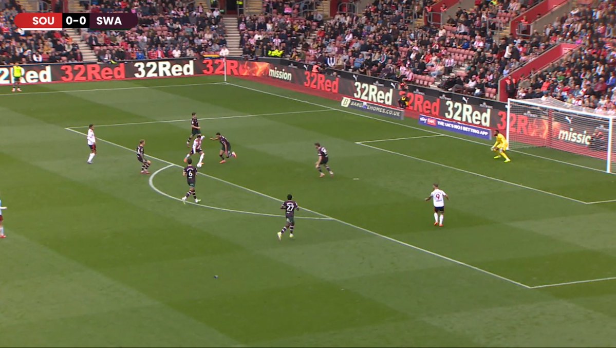 💭 Should Archer have passed here? 

#SaintsFC