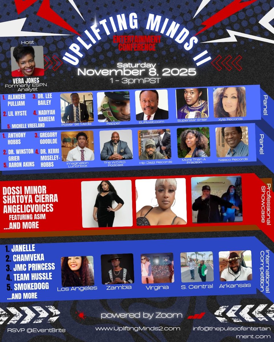 #FreeAdmission #ProfessionalPanel #ProfessionalArtists #AspiringArtists sold-out @EventBrite. Email info@thepulseofentertainment.com for free access via Zoom.