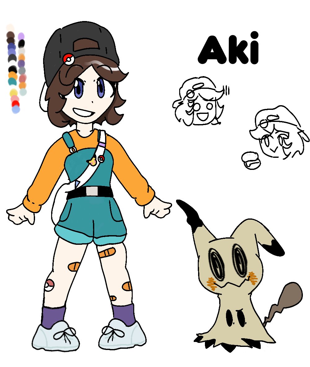 Inkicreator41's tweet image. Oc redraw [second ones are the old pics]

#Pokemon #pokemonocs #PokemonArt #ocart #redraw