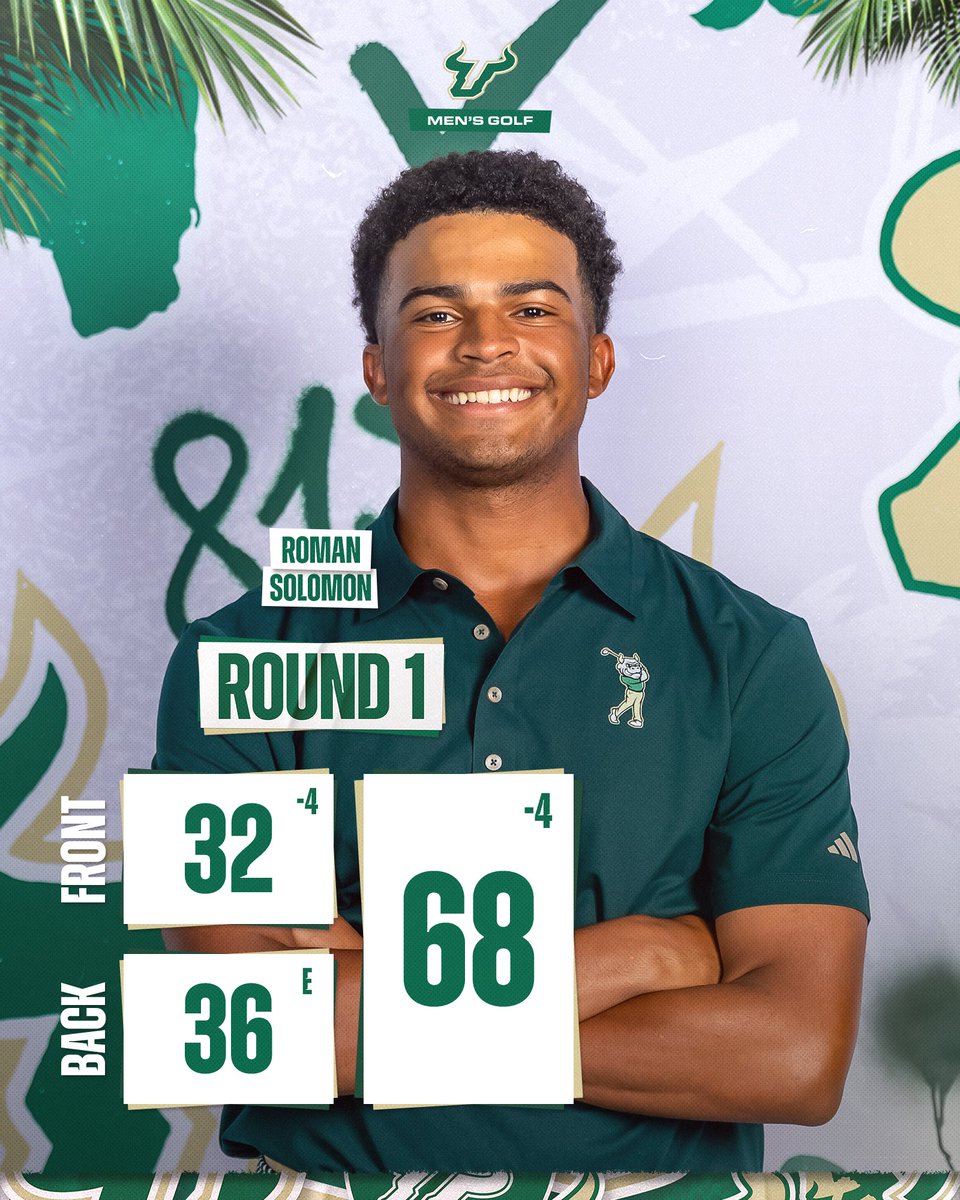 Round 1️⃣ from Roman Solomon ⛳️