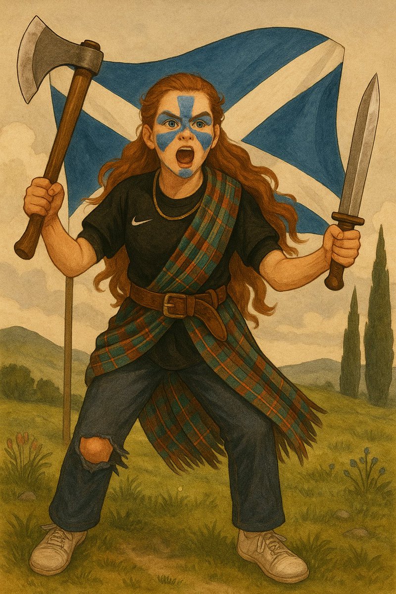 Debo_tx's tweet photo. @stucam7771 You should probably worry about Scotland.  I see the little girls have to protect themselves because the adults wont https://t.co/OFyF18LgpO
