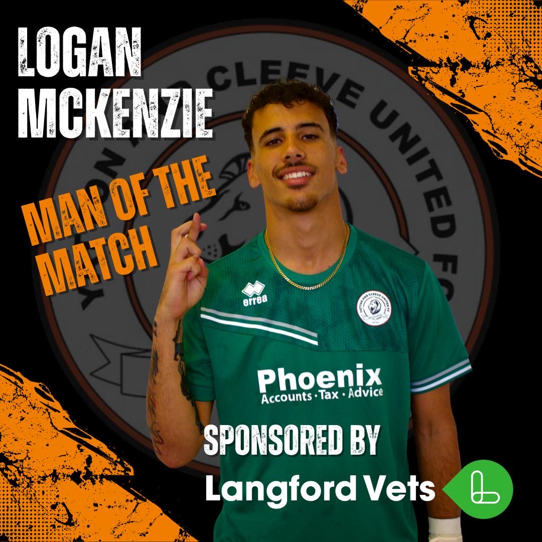 Your ressies MOTM vs <a href="/unofficialmagna/">Chew Magna FC 🌈</a> 

<a href="/No1Mckenzie/">Logan Mckenzie</a> sponsored by <a href="/LangfordVets/">Langford Vets</a> 🧤

The plaudits go to the goalscorers but Logan made some unbelievable saves at crucial points of the game🧡

3rd MOTM this year🔥

#UpTheYACU