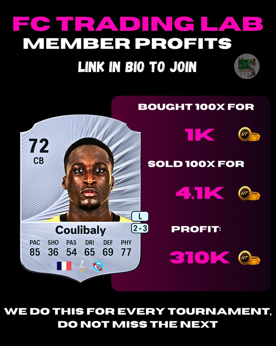 Dr FUT💥 FC 26 Trader tweet media
