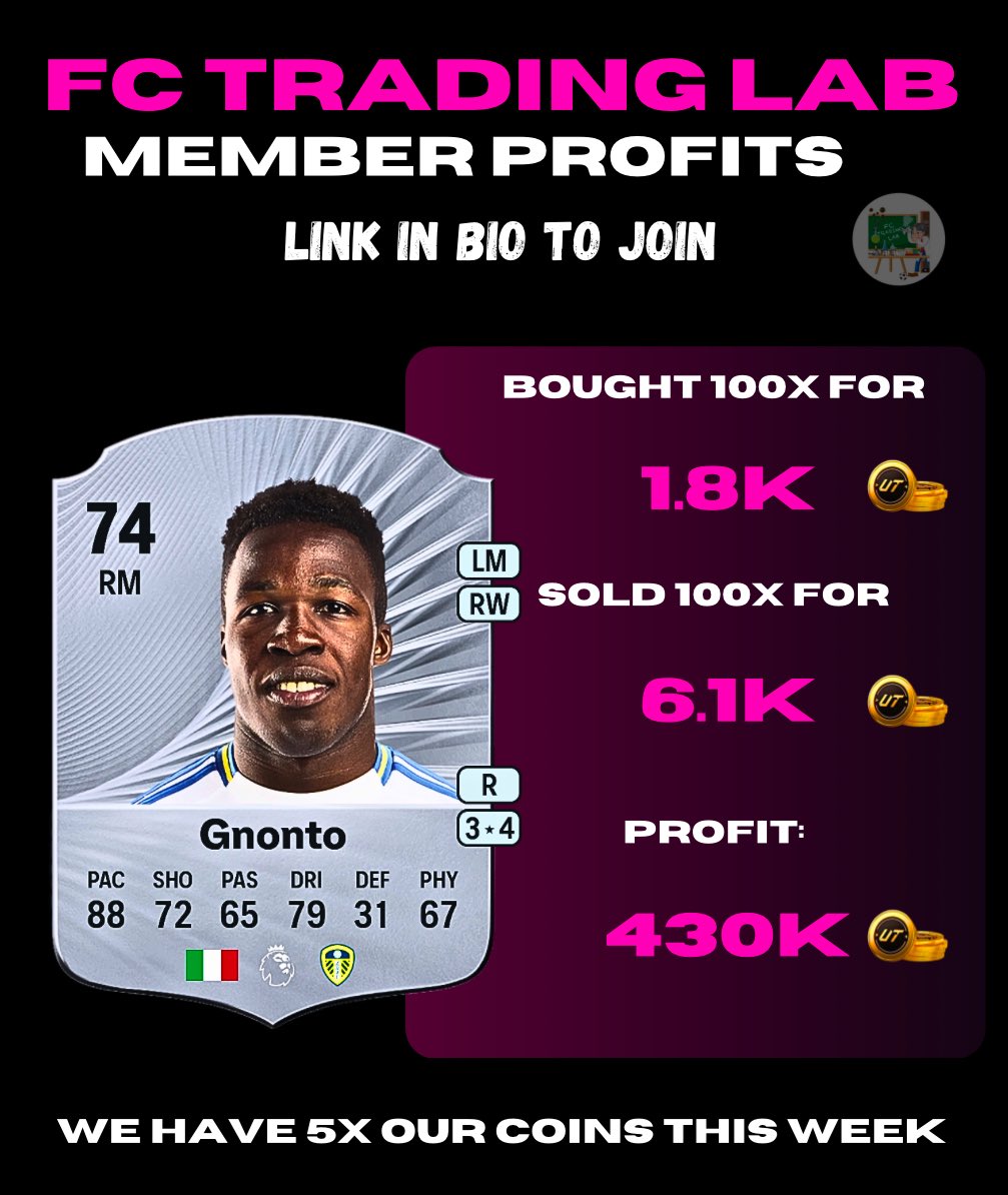 Dr FUT💥 FC 26 Trader tweet media