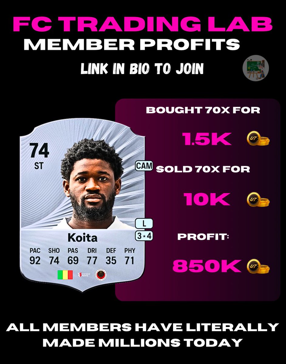Dr FUT💥 FC 26 Trader tweet media