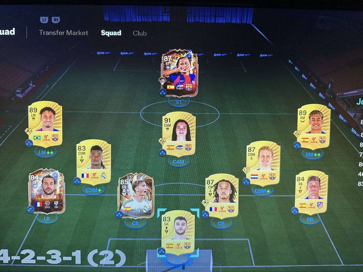 HowlinInTNorth's tweet image. WEEKEND #3 - 12-3 for the third week running. I used two different teams. I was 7-0 with the Liverpool team but then lost 3 in a row yesterday. Finished 9-3. Switched teams and won the rest tonight 3-0. Team is huge this year. Wilson saved rewards 🙌🏻 #FC26 #ultimateteam #Champs