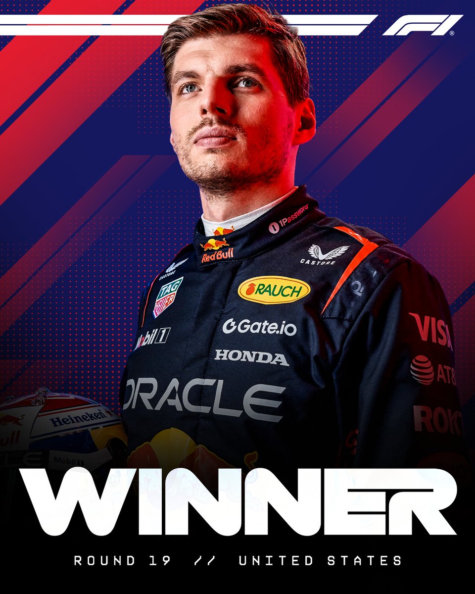 What an incredibly dominant performance! Max has triumphantly claimed victory at the #USGP in #F1 #MerakiWatchParty