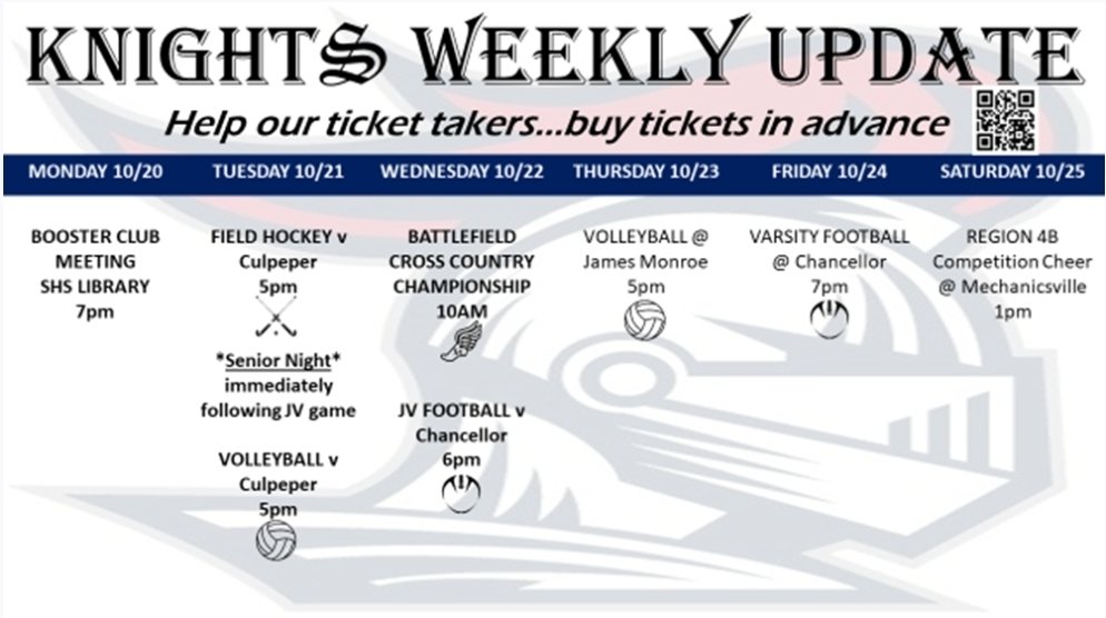 ⚔️This week in Spotsy Athletics🛡