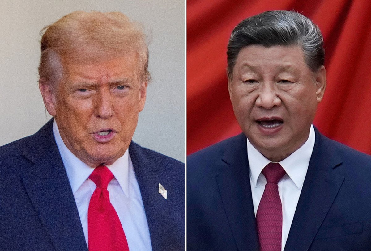 *TRUMP: I'M NOT LOOKING TO DESTROY CHINA

*TRUMP: WE'LL SEE WHAT HAPPENS IN MEETING W/ XI IN 2 WEEKS

🇺🇸🇨🇳