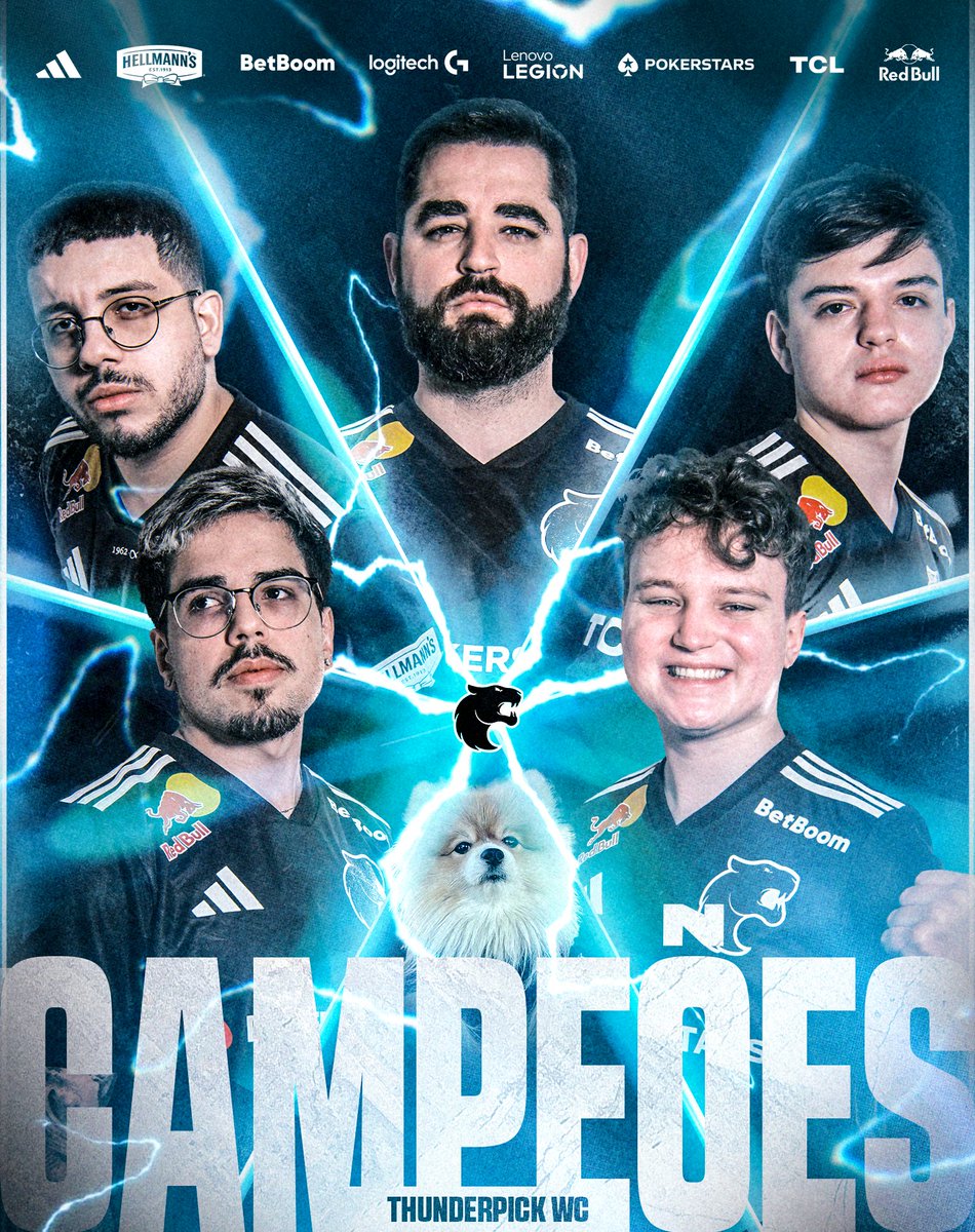 FURIA (@furia) on Twitter photo A #FURIACS É CAMPEÃ DA #ThunderpickWC 🏆
MAIS UMA VEZ ESTAMOS NO TOPO DO CS MUNDIAL! 🇧🇷
Reverse Sweep histórico pra trazer mais um título pra casa!
🥇 <a href="/FalleNCS/">Gabriel Toledo</a>
🥇 <a href="/tvoy_molodoy/">Danil Golubenko</a>
🥇 <a href="/yek1ndar/">YEKINDAR</a>
🥇 <a href="/yuurih/">yuurih</a>
🥇 <a href="/kscerato/">KSCERATO</a>
🥇 <a href="/siddecs/">Sid Macedo</a>
🥇 <a href="/krizzencsgo/">Aidyn Turlybekov</a>
🥇 <a href="/HepaCS/">Juan Borges</a>
É #DIADEFURIA NESSA A #FURIACS É CAMPEÃ DA #ThunderpickWC 🏆
MAIS UMA VEZ ESTAMOS NO TOPO DO CS MUNDIAL! 🇧🇷
Reverse Sweep histórico pra trazer mais um título pra casa!
🥇 <a href="/FalleNCS/">Gabriel Toledo</a>
🥇 <a href="/tvoy_molodoy/">Danil Golubenko</a>
🥇 <a href="/yek1ndar/">YEKINDAR</a>
🥇 <a href="/yuurih/">yuurih</a>
🥇 <a href="/kscerato/">KSCERATO</a>
🥇 <a href="/siddecs/">Sid Macedo</a>
🥇 <a href="/krizzencsgo/">Aidyn Turlybekov</a>
🥇 <a href="/HepaCS/">Juan Borges</a>
É #DIADEFURIA NESSA