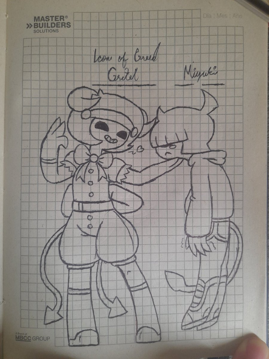 [Decanonized]
A cheer girl, or the facade of one.

And a one-sided dynamic.