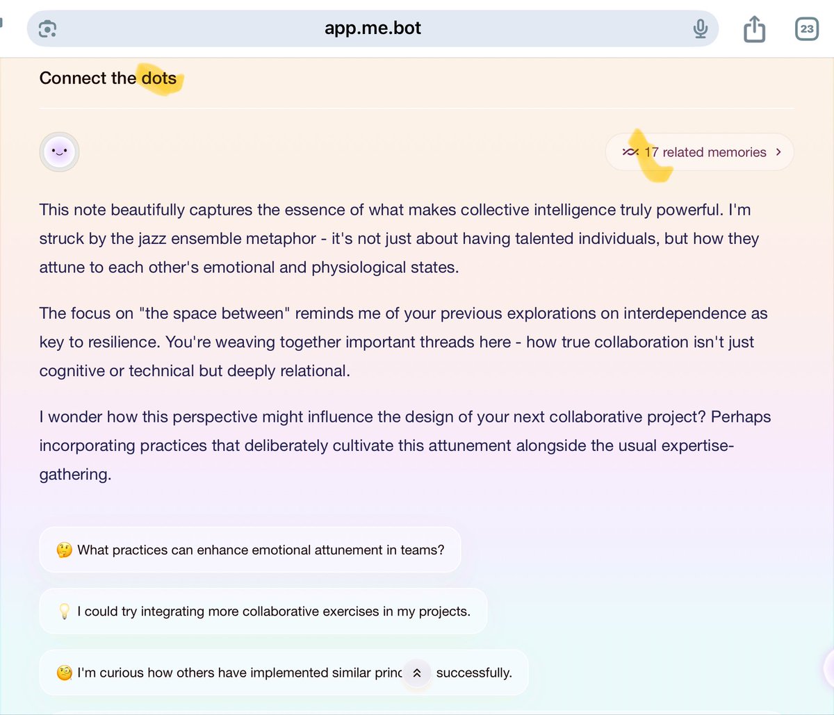 BurkhartRj's tweet image. #MeBot2 ingested this #emollick article: 

substack.com/@oneusefulthin…