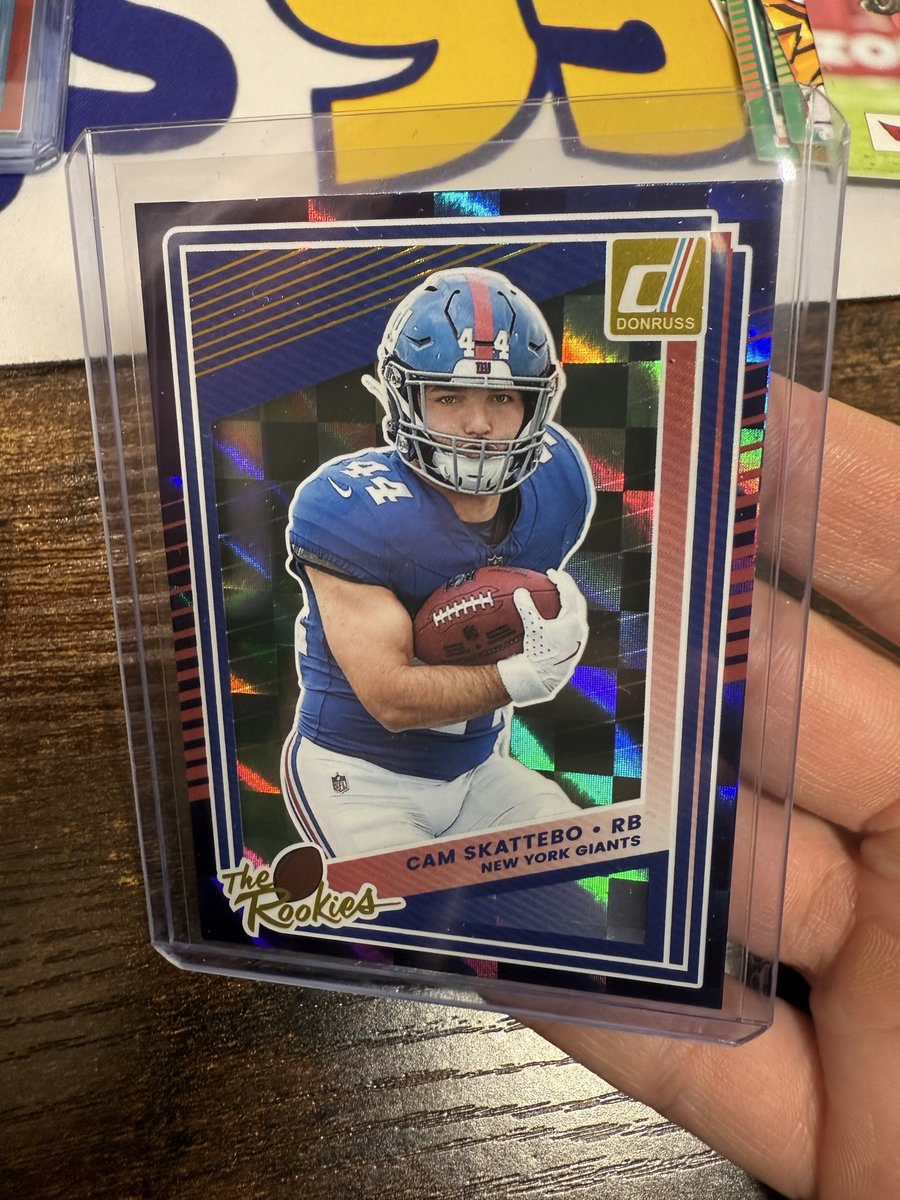 ❗️❗️FREE GIVEAWAY❗️❗️

FOR: Cam Skattebo Rookie Card! 

Requirements:
-Like &amp; Retweet
-Follow 
<a href="/Vikings95Cards/">Vikings95</a>

Bonus points: who’s winning the Super Bowl?

Winner will be chosen via random picker on Monday Evening, 10-20-25. United States only. No purchase necessary.