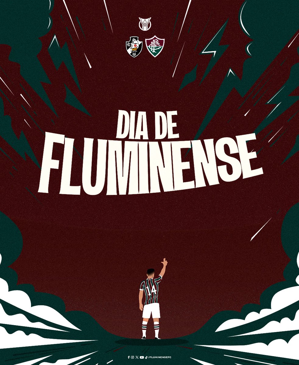 🎵FORÇA, GLÓRIA E TRADIÇÃO
ETERNO CAMPEÃO
PRA SEMPRE VOU TE AMAR🎵

É CLÁSSICO NO MARAAAAACA! PRA CIMAAAA, FLUZÃAAAOOO! 🇭🇺🇭🇺🇭🇺

#DIADEFLU