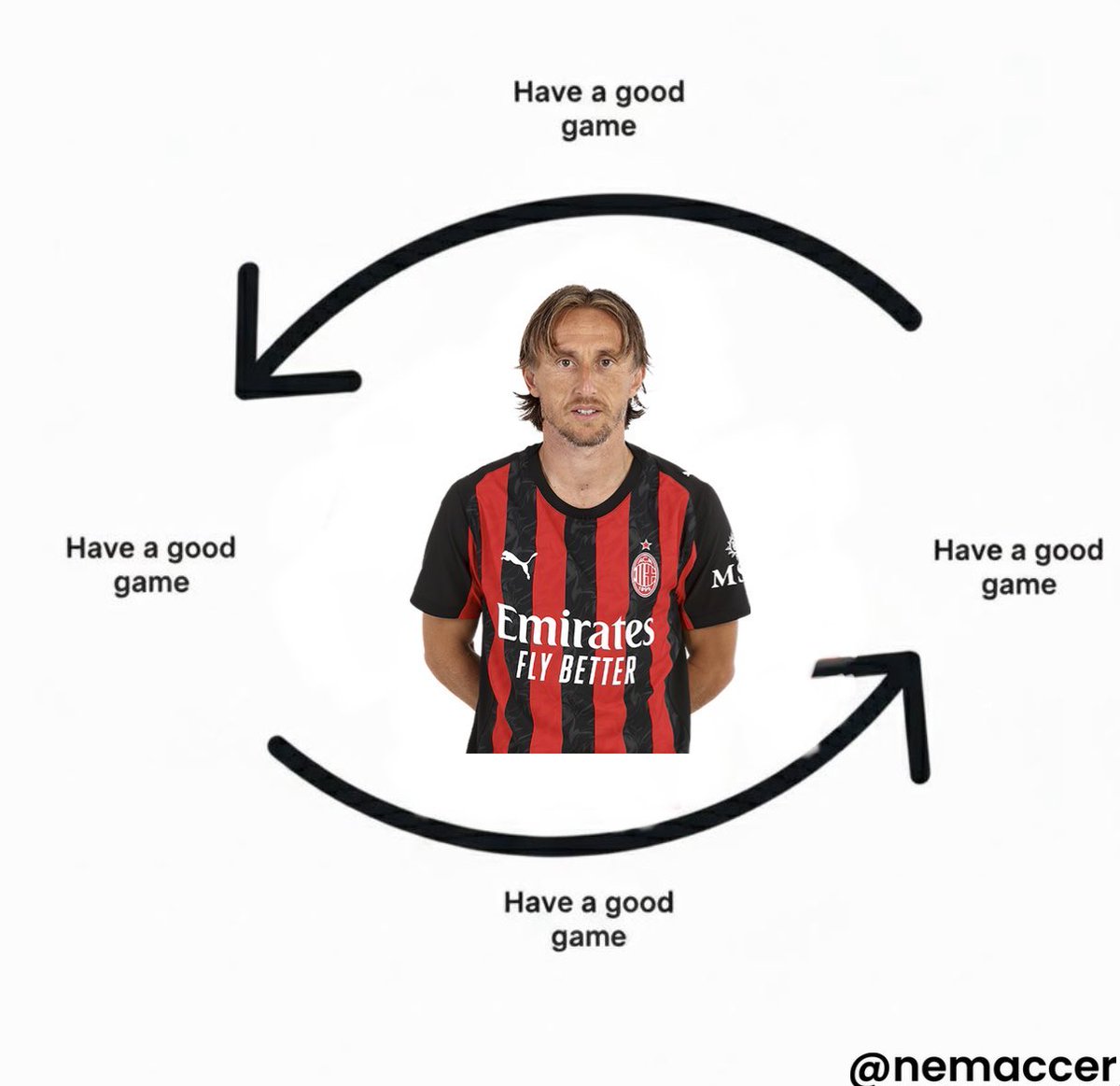 nemodric's tweet image. Another game, another masterclass.