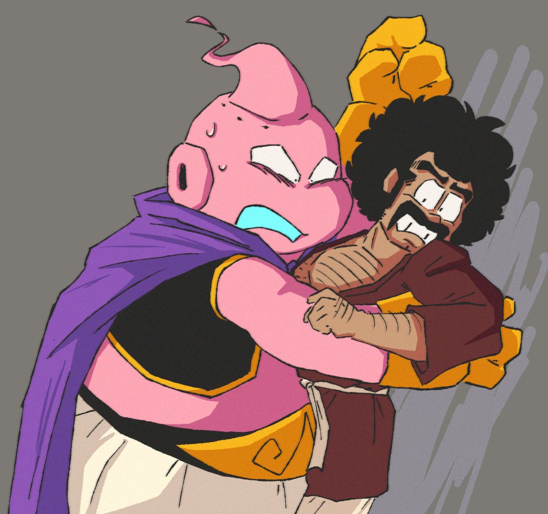 mrcroma_'s tweet photo. I keep forgettin to post this #dbz #MrSatan #majinbuu #buutan https://t.co/u9aqLUUudg