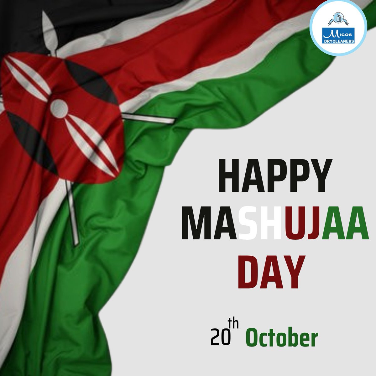 "A nation remembers, a nation thrives. Celebrating our heroes today."
Happy Mashujaa Day!!

#mashujaaday2025 #drycleaningservice #laundryservice #micosdrycleaners