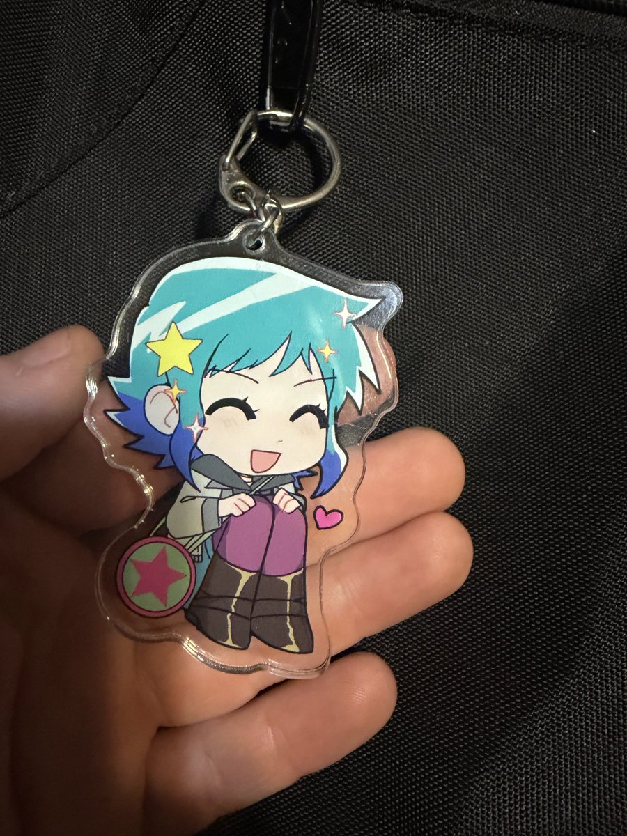 Huge shoutout to <a href="/KingRaichuFGC/">ISLAND | King-Raichu @ Making Art Again</a> for passing on his Ramona Keychain! He is one of the goats in the Upstate FGC keeps me going as TO. THANK YOU SIR 

If anyone recognizes the artist that made this definitely hit him up he wants another one