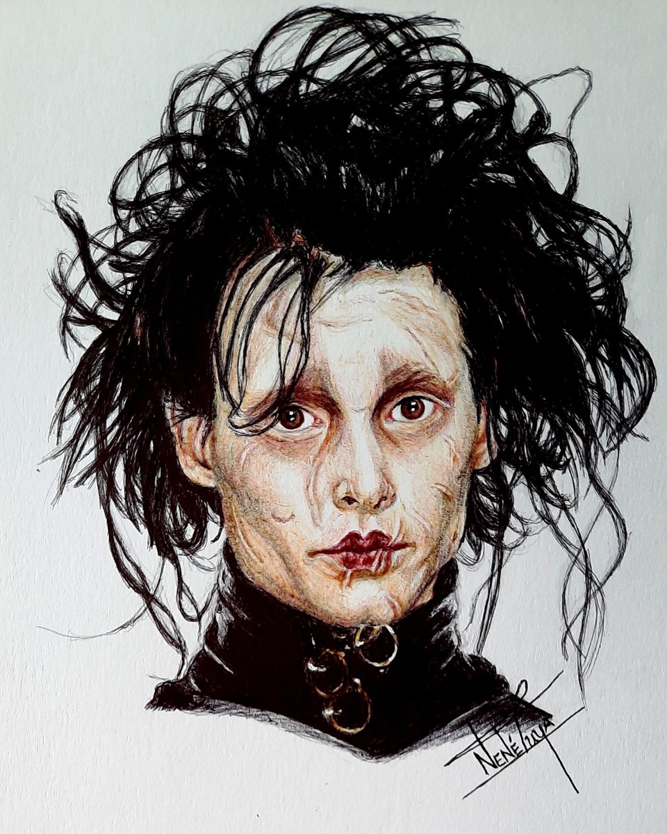 NeneTuya's tweet photo. Eduardo Manostijeras
Bolígrafo
#art #artistic #bic #ballpoint #portrait #edwardscissorhands #timburton #eduardomanostijeras #johnnydepp #ballpointpainting #nenétuyastyle #ballpointdrawing #peculiarart #mallorca #contemporaryart #realism #nenétuya https://t.co/mnI0d6E93W