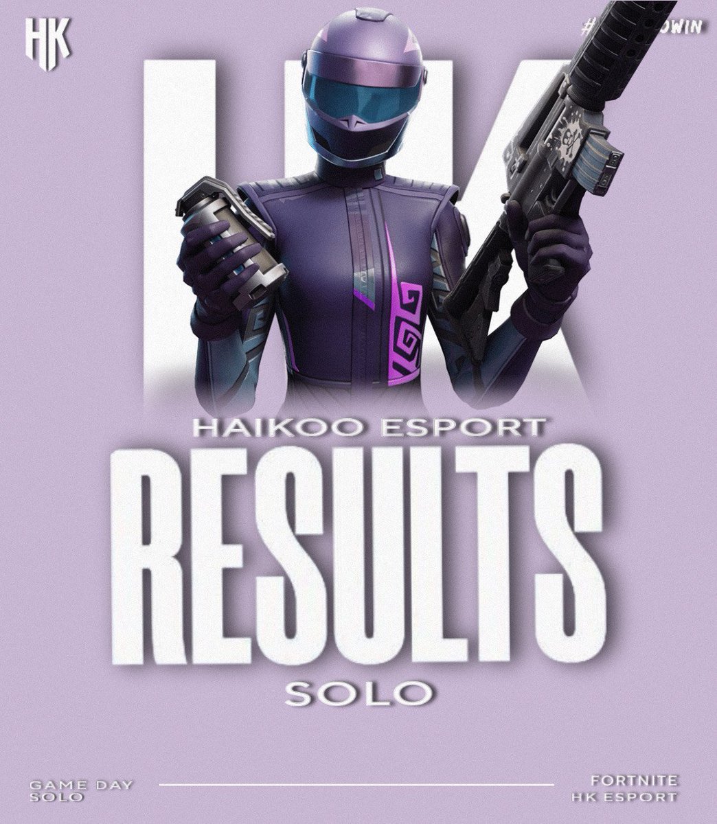 [ RESULTAT SOLO CASH CUP ] 

C'est la fin de cette série de solo cash cup , elle aura été plûtot concluante pour nos joueurs . 

Nous loupons encore une fois la qual a quelques places près 😑

🇸🇪 | <a href="/taysfnbr/">Tays</a> 314 pts 
🇵🇱 | <a href="/olixfn7/">olix</a> 280 pts 
🇪🇸 | <a href="/Nioz74/">HK Nioz</a> 274 pts 
🇵🇱 | <a href="/hembuu74/">hembuu</a> 257