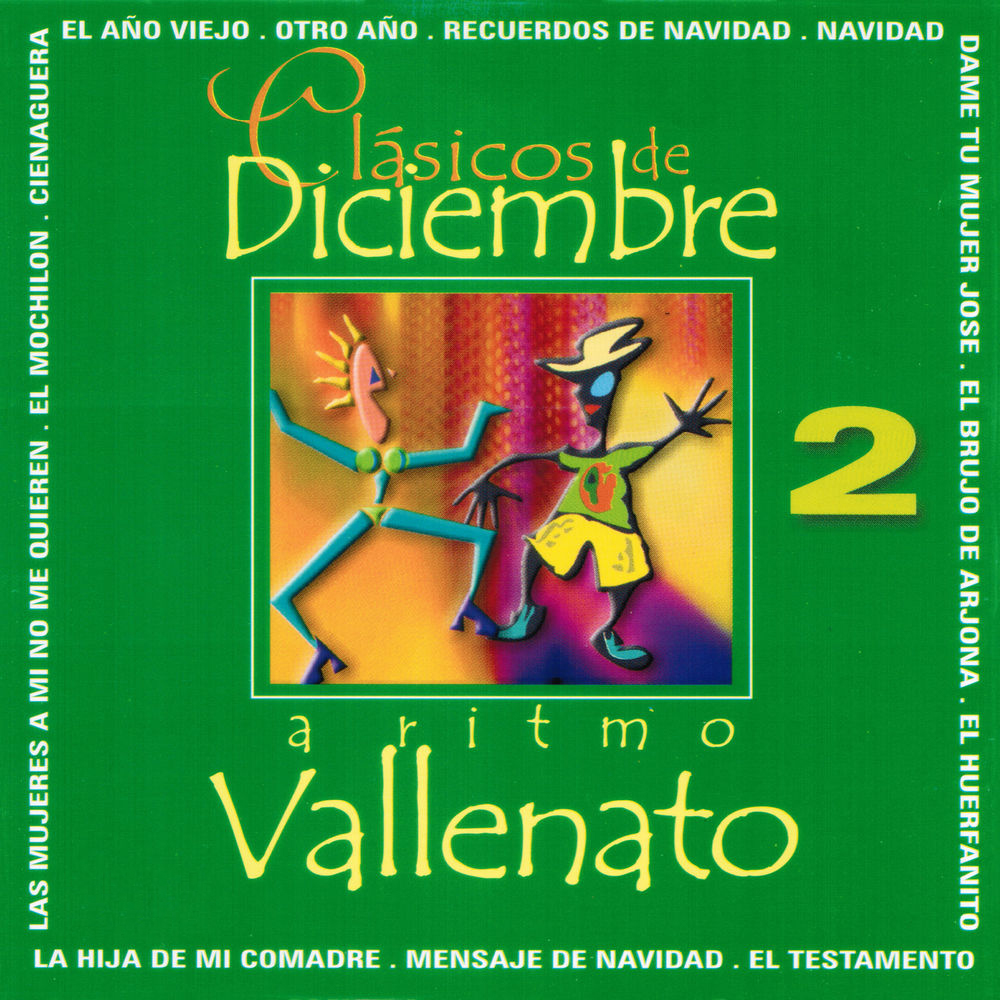 Ya está de nuevo disponible en Crossovia la colección "Clásicos De Diciembre A Ritmo Vallenato, Vol. 2", publicado en 1999, donde se destacan los más grandes éxitos de los diciembres a ritmo de acordeón. Síguenos en nuestras redes para más novedades n9.cl/svz29