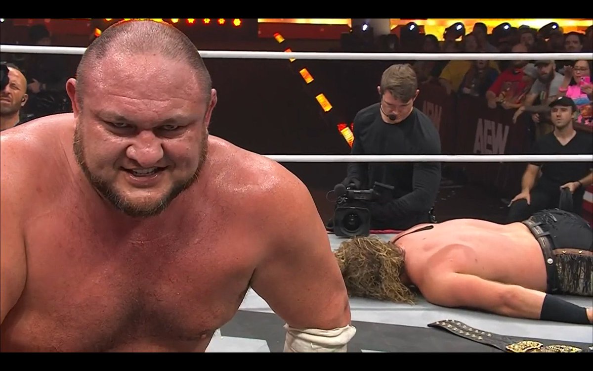 Predictable or not, repetitive or not, heel Samoa Joe is always better for business.

#AEWWrestleDream