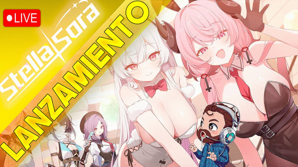 chicos nos vemos a las 23:00 horario santiago de chile para jugar el Stella Sora, no me siento muy bien, pero de todas maneras estaremos viciando un buen ratito, nos vemos en la noche en el canal principal claro