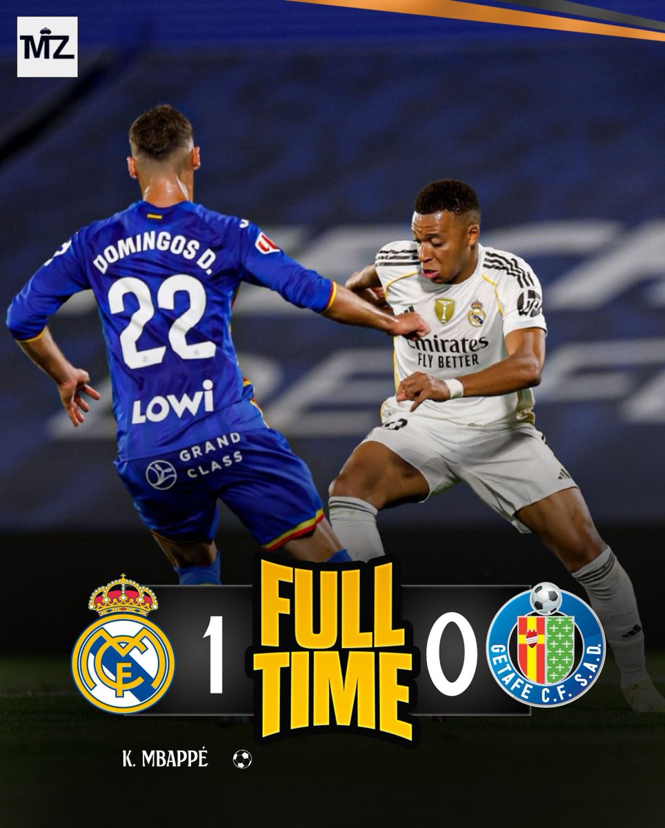 🚨 FULL-TIME! REAL MADRID WIN.