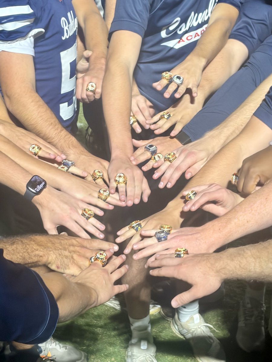 Love this baseball group of guys. Got our 2nd ring - back to back state champs 
Jeremiah 17.7