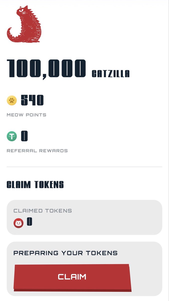 CarloDAle7's tweet photo. @itsmeyoudumass @badpublicity0 @CatzillaToken Why does it say zero tokens? https://t.co/KnA2doo80l