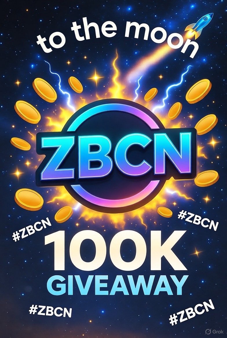 ZBCNMAN's tweet image. 🎉 100K $ZBCN GIVEAWAY MADNESS!💥💸  

Want to score 100,000 $ZBCN? To win, just be the most interactive with my posts once I hit 10K followers🏆  

💬 Like, comment, retweet, and vibe with my $ZBCN content!  

⏰ We’re ~6K followers away. Help me hit 10K, and let’s make $ZBCN…