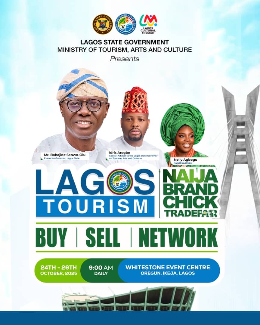 followlasg's tweet image. LAGOS EYES ₦5 BILLION SALES IN THREE DAYS AS TOURISM, NBC FAIR MOVES TO MAINLAND

… As Special Adviser Assures of Entertainment, Affordable Shopping

facebook.com/share/p/17QBRo…

@jidesanwoolu @drobafemihamzat @idrisconnect @LagostourismO @nellyagbogu @gbenga_omo @gboyegaakosile…