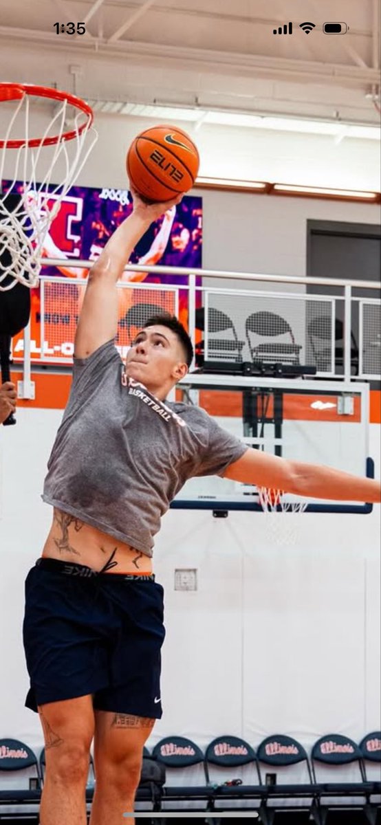Morez Johnson’s replacement

6’ 9 F 

David Mirkovic

19 points

14 boards

6 dimes

0 fouls

Buy stock now 

Dude is gonna be a PROBLEM