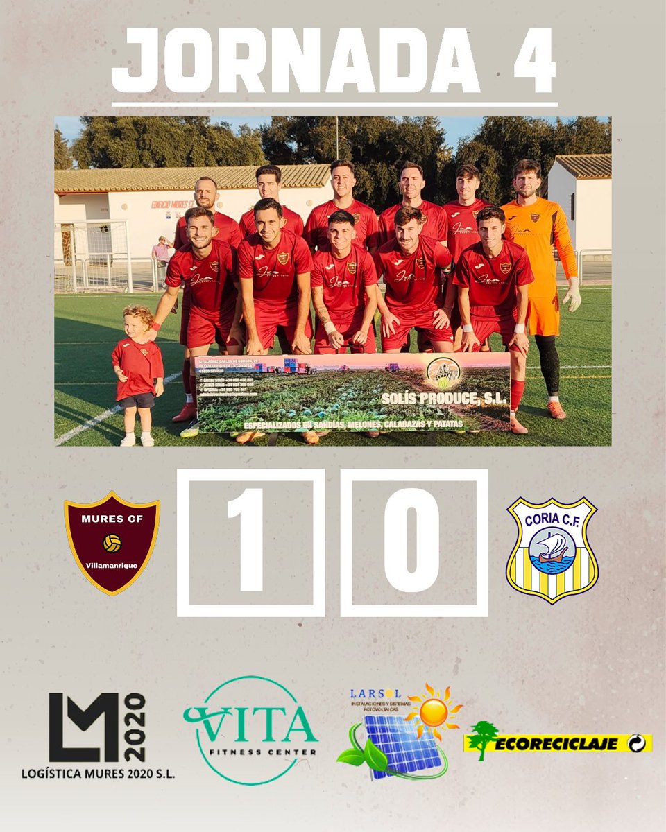 𝑹𝑬𝑺𝑼𝑳𝑻𝑨𝑫𝑶 𝑱𝑶𝑹𝑵𝑨𝑫𝑨 4

Gol:
Rafa 75'

#UnEquipoUnaAfición