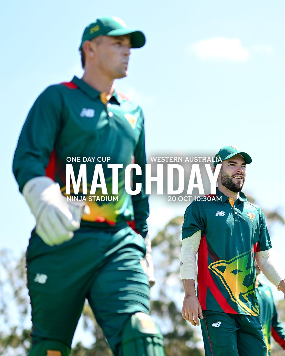 Back with One Day Cup action today from Ninja Stadium!

Tune in on <a href="/kayosports/">Kayo Sports</a> and <a href="/cricketcomau/">cricket.com.au</a> from 10:30am