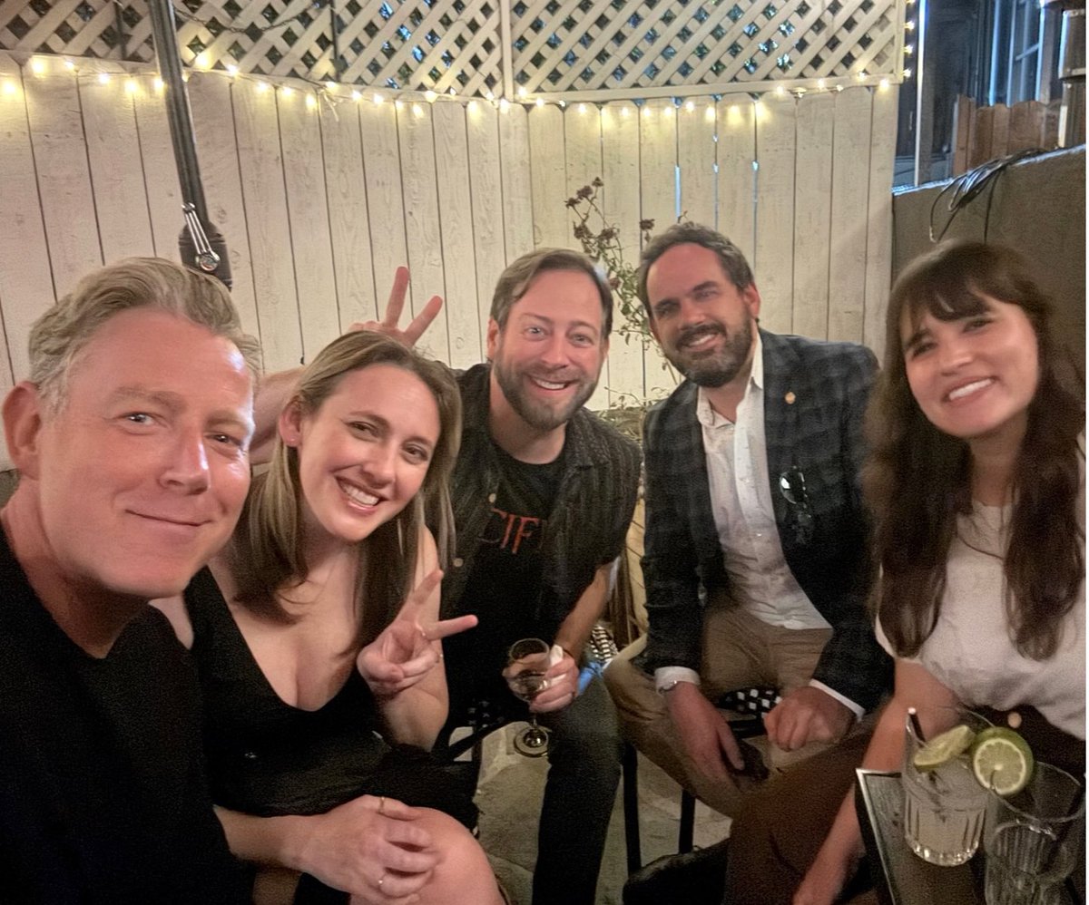 hughes_rebel's tweet photo. #LuciferReunio2025 #Lucifer cast #ChrisRafferty #ScarelettEstevez now we need a cast reunion https://t.co/uA3qR8xx4M