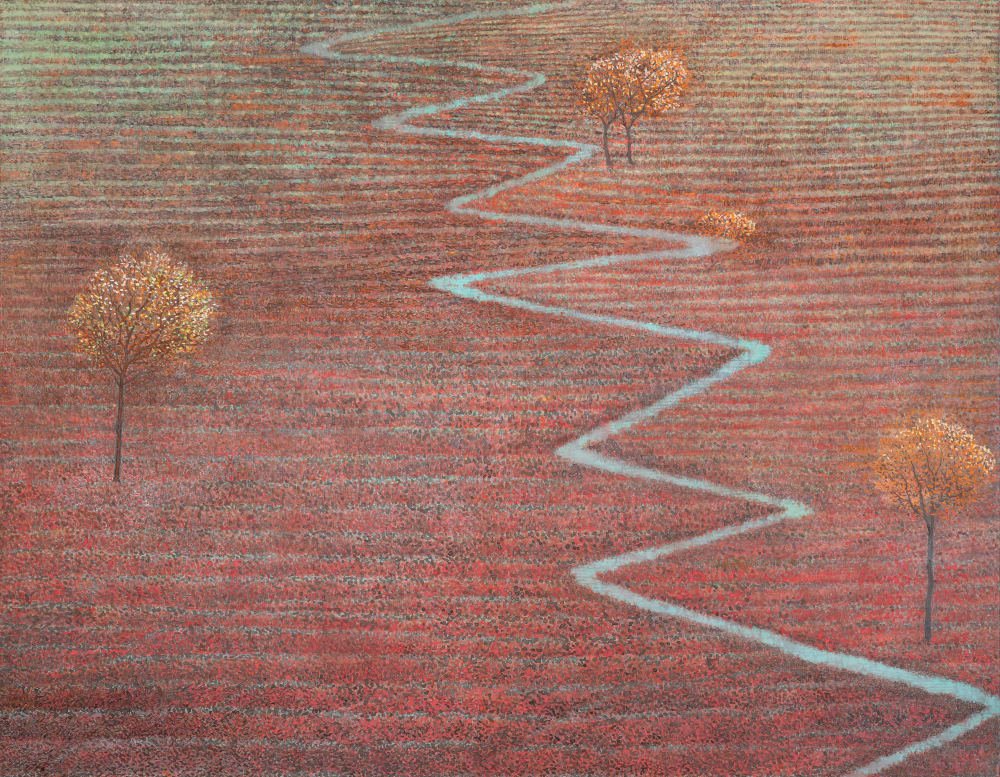 Masaaki Miyasako b. 1951
Red, Green, Red , 2023