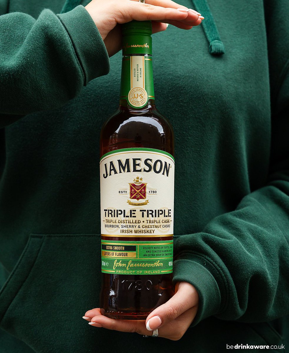 Held in style, sipped with soul. 🥃
#MustBeAJameson #JamesonTripleTriple