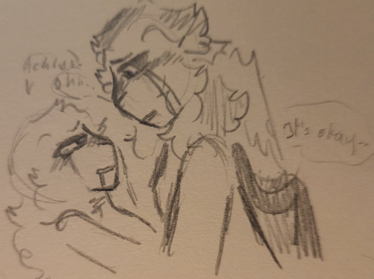 rasowa_lesbijka's tweet photo. I can't listen to this song without thinking about them.
(I hate myself for being UNABLE TO FINISH THE LOREEEHFJJFFK. Writing is so hard 😊)
#achlys https://t.co/quwjrHSyOw