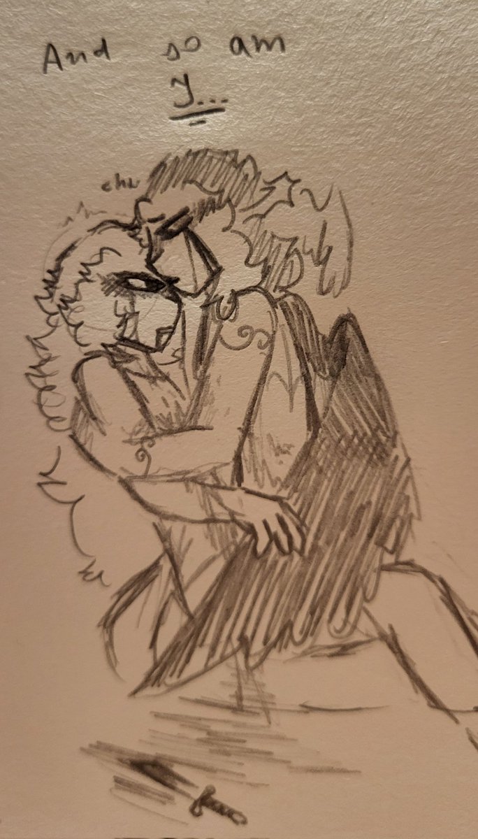 rasowa_lesbijka's tweet photo. I can't listen to this song without thinking about them.
(I hate myself for being UNABLE TO FINISH THE LOREEEHFJJFFK. Writing is so hard 😊)
#achlys https://t.co/quwjrHSyOw
