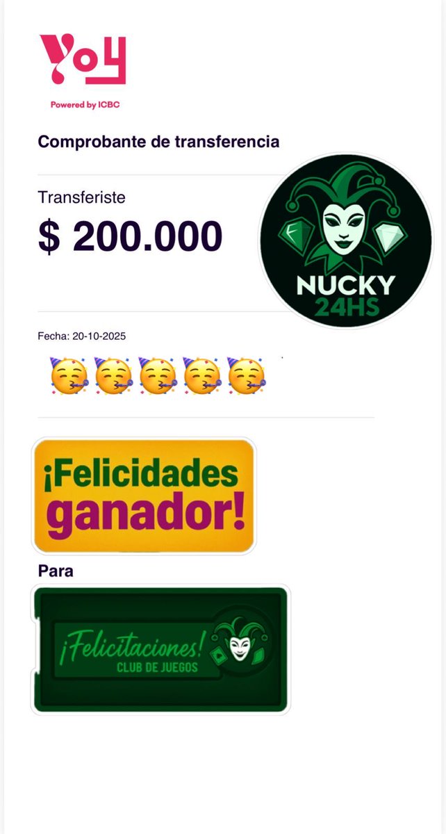 Octta_'s tweet image. 💸 Cerramos la semana pagando como siempre 💸
Premios entregados, felicidad asegurada 😍

👉🏻 wa.link/05yfh1

#CasinoOnline
#Apuestas
#RuletaOnline
#Slots
#CasinoArgentina