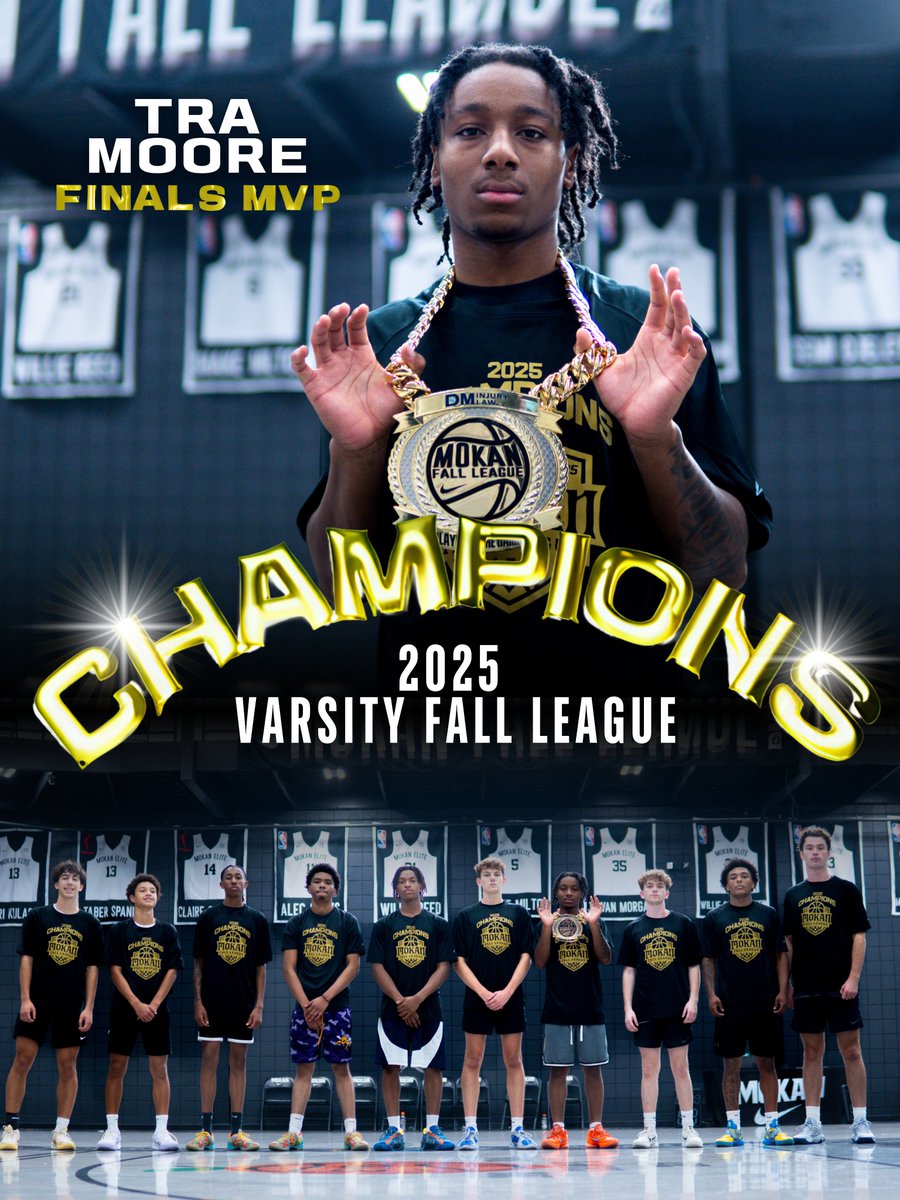 Congratulations to the 𝟕𝟔𝐞𝐫𝐬 on earning the 2025 Varsity Fall League Championship, and to the Finals MVP Tra Moore! 🏆🥇

<a href="/DMInjuryLaw/">DM Injury Law</a>