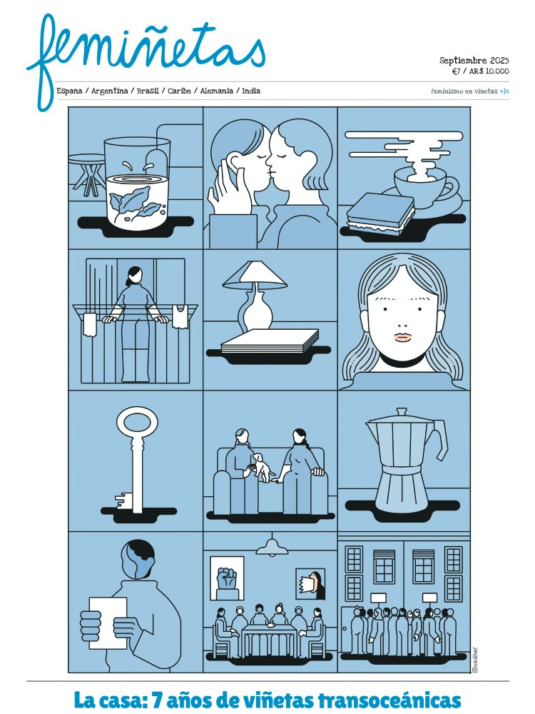 Este jueves, 23 de octubre, nos vemos en la sesión Viñetas transoceánicas en el <a href="/MuseoDeAmerica/">Museo de América</a> donde conversaremos con la colega Flor Coll sobre el multiverso Femiñetas 💜 tinyurl.com/3dhvevz8 💭