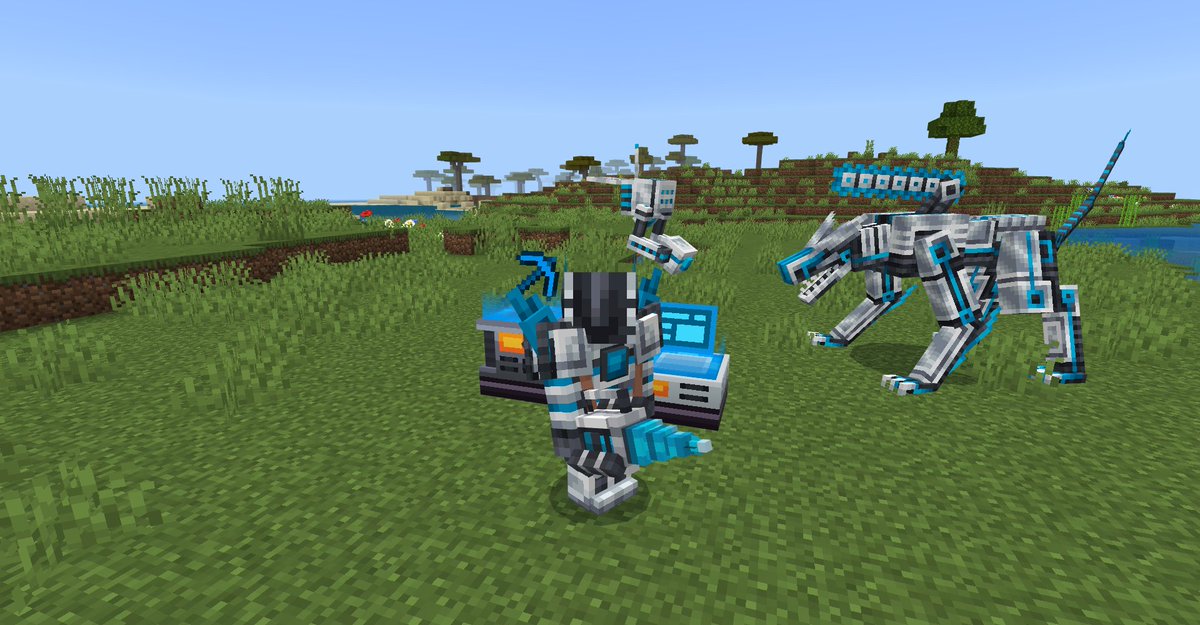 We might have gone overboard. Just a bit... 👀

Our ModJam entry drops in 2 days on <a href="/CurseForge/">CurseForge</a>
and it's probably the most insane technical add-on Bedrock Edition has ever seen.

And there’s also a new biome.

#Minecraft #MinecraftMod #MinecraftModding #MinecraftArt #Blockbench