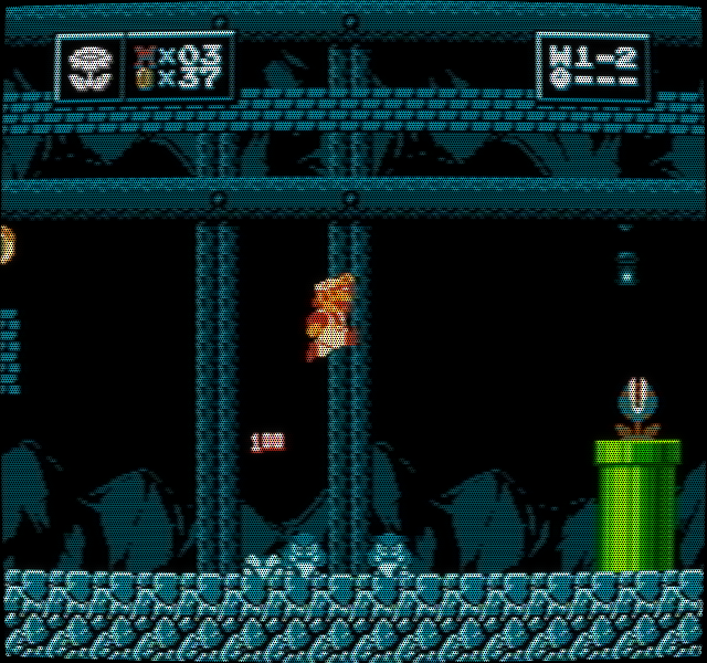 raviolichu's tweet image. more mockups! yum!
titled: "Bugged Warp Zone". will put the versions without the effects in the replies.
#smbitwc #pixelart #horrorbrew