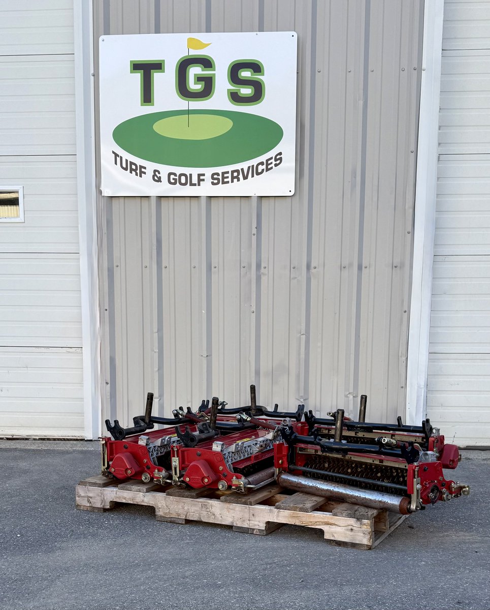For sale: Toro 5410-D / 3555-D Verticut Unts (ships free lower USA): Toro Fairway mower Verticut Units Fits 5410-D, 3555-D 2 MM Carbide tips In very good condition Call Ryan Green, CGCS TGS Turf Equipment, LLC 603-512-2898 We can ship anywhere dlvr.it/TNmSNV