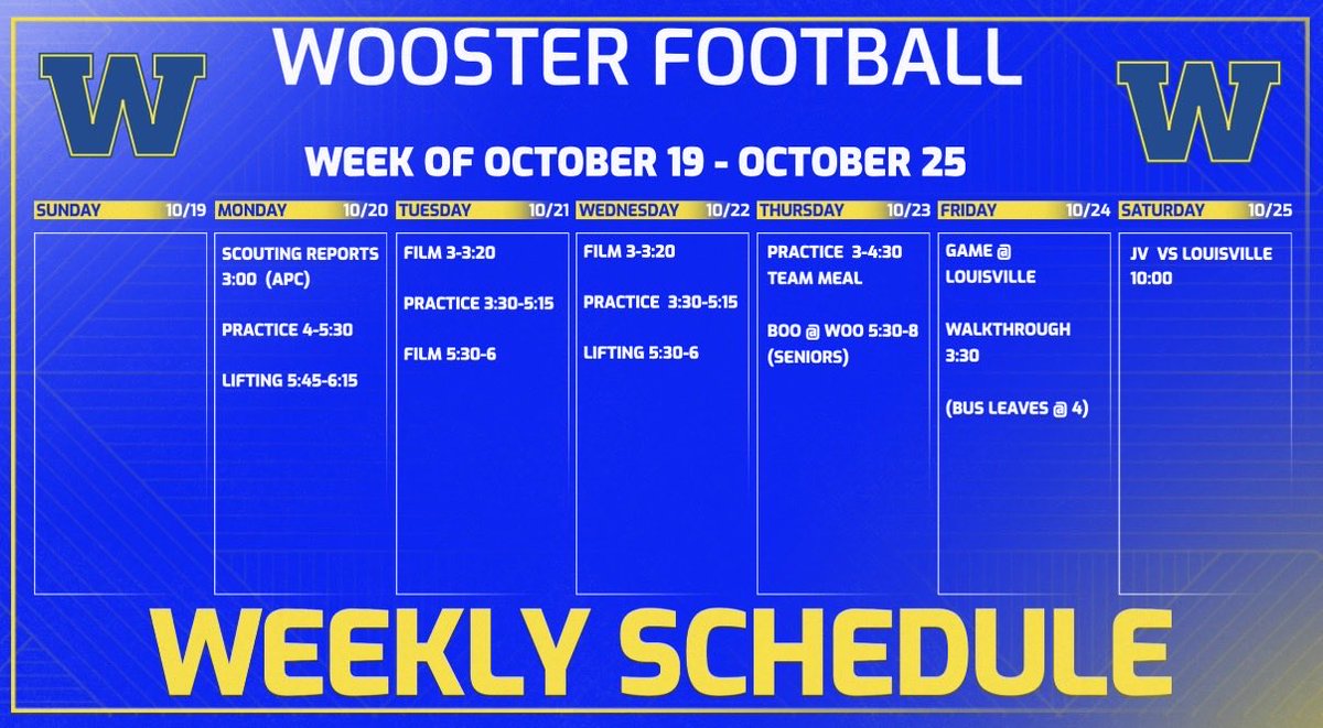 Wooster Generals Football (@woogeneralsfb) on Twitter photo 
