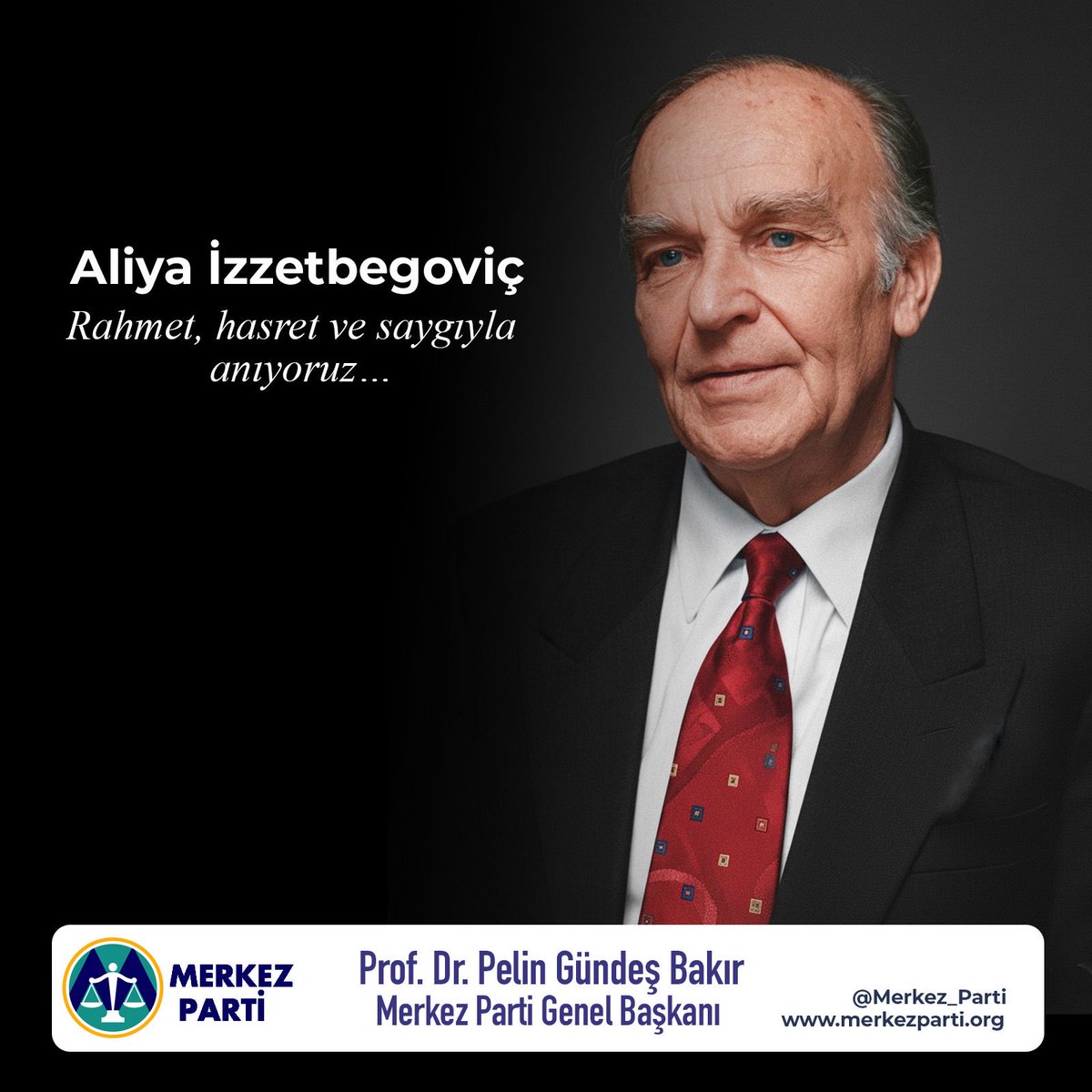 gundesbakir's tweet photo. 9/ O gün Avrupa Konseyinde hunharca öldürülmüş ve artık yaşamayan insanların, Srebrenitza şehitlerinin haklarını tüm gücümle savundum. Sadece Ratko Mladiç ve 40 adamın Uluslararası Ceza Mahkemesinden ceza almasının yeterli olmadığını, soykırıma katılan tüm sorumluların toplu şekilde yargı önüne getirilmeleri gerektiğini  yükses sesle haykırdım.  Sancak müslümanlarına özerklik istedim. Mitroviça’yı Sırbistanın karıştırmasını kınadım. Republika Sirpska Başkanı Dodik’i Avrupa Konseyi’ne şikayet ettim. 
10/Artık ortalık toz dumandı. Birden kendimi Mohaç Meydan Muharebesindeymişim gibi gördüm, hissettim. Öyle güçlü savunuyordum ki Bosna’yı ve İngilizce öyle seri, öyle kuvvetli konuşuyordum ki ve argümanlarım o kadar güçlüydü ki karşımda Avrupalı milletvekilleri dağılıyorlar, mücadele edemiyorlardı. O gün, karşı bloğu paramparça ettim, dağıttım. Artık, argümanlarım karşısında tek bir argüman getiremiyor, Avrupa Konseyi bir Hristiyan kulübüdür gibi saçma sapan laflar ediyorlardı. Genel Kurul çok sert geçiyordu. Tek başımaydım. Karşımda tüm kıta Avrupası milletvekilleri vardı. Hiç altta kalmıyordum. 20-30 milletvekiline tek başıma cevap yetiştiriyordum. Konuşmalarda altta kaldıkları için çok öfkelenmişlerdi. Yazılı önergelerimin üstüne bu sefer sözlü değişiklik önergeleri vermeye başladım. İyice karşı tarafı sıkıştırdım.
11/ Karar değişikliklerim birer birer oylamaya koyulmaya başlandı. Bu karar değişikliklerimden birinin metni şöyleydi: “Sırbistan, Bosna Hersek ve Kosova’nın tam toprak bütünlüğüne ve egemenliğine saygı duymalıdır.” Bu önerge reddedildi. Tabii ki çok üzüldüm. Ama bundan daha çok Türkiye’de şu anda da çok güçlü bir partinin iki Türkiye Cumhuriyeti  Milletvekilinin bu önergeye hayır demesi beni üzdü. 
12/ Diğer karar değişikliği önergelerim de birer birer Avrupalılar tarafından reddedildi. Bunların reddedilişini  cesurca göğüsledim. Ama soykırımın faillerinin burada da kollanmasını, korunmasını asla affetmedim. Bugün de affetmiyorum. 
13/  Çok yorgun ve üzgündüm. Aliya’ya ve Srebrenitza şehitlerine görevimi yapamamışım gibi çok mahçup hissettim. Hiç uyuyamadan uçakla Türkiye’ye oradan da seçim bölgem Kayseri’ye geçtim. Hemen ayağımın tozuyla da bir programa katılmak zorundaydım. En önde oturuyordum. Eşim de yanım da oturuyor. Baktım Kayseri’deki saçma sapan bir program. 
14/ Kayseri’de milletvekili olduğum o zamanki partinin  kadın kolları tüm protokole  yakalarına iğnelemeleri için gül dağıttılar. Bazı kadın kolları mensupları beni nedense sevmiyordu. Sıra bana gelince gül vermediler. Canım sıkıldı. Ben de yorgunum zaten gözlerimi kapattım. Bir anlık uyumuşum. Yine bir rüya. Bu kez yine Aliya İzzetbegoviç’i gördüm. Gülümseyerek bana geldi. Bir altın zambak getirdi. Benim yakama taktı. Bana tekrar gülümsedi. Yani onların çiçeğini boşver, üzülme, ben sana Altın Zambak taktım der gibiydi. O an  eşimin dürtmesiyle uyandım, gözümü açtım. Hemen Altın Zambak nedir diye internete baktım. O güne kadar duymamıştım. Meğer Altın Zambak; Bosna Savaşı sırasında Bosna-Hersek Cumhuriyeti Ordusu'nun askeri nişanıymış. Bosna Savaşında olağanüstü cesaret, yiğitlik ve stratejik beceri gösteren asker ve subaylara takılan bir nişanmış. Gözlerimden iki damla yaş süzüldü. 
16/ Bugün Aliya İzzetbegovic’in vefat  yıldönümü. O esareti asla kabul etmeyen, yaşamı boyunca İslam’ın Avrupa’nın kalbinde onurlu bir müdafii olan; imanının gücüyle tüm dünyaya meydan okuyan bir kahramandı. 
Gençlik yıllarımın ilham kaynağı, rehberi ve lideriydi. Onun hatırası, fikirleri ve hayali, bugün de en zorlandığım anlarımda yolumu aydınlatmaya devam ediyor. Vefatının sene-i devriyesinde Bilge Kral Aliya İzzetbegoviç’i rahmet, minnet ve derin bir özlemle anıyorum. 🌿 🇧🇦🇹🇷 #Aliyaİzzetbegovic @Merkez_Parti