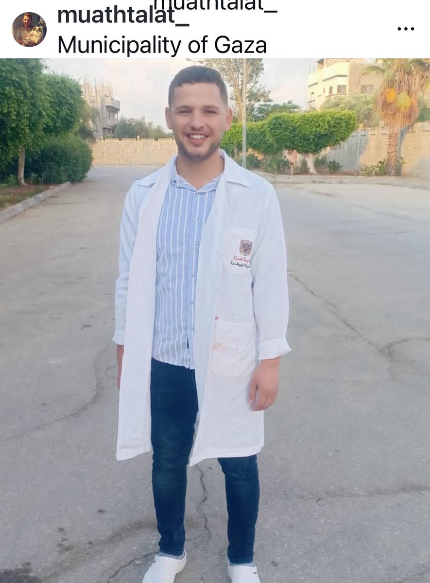 venetianblonde's tweet image. Mu'ath is dead. 
He was killed, and his body has been found. He was one of the last veterinarians left in Gaza, caring for so many hurt and homeless pets and domestic animals and wild creatures alike.

My heart goes out to his family @SulalaSociety and all who knew this good man.