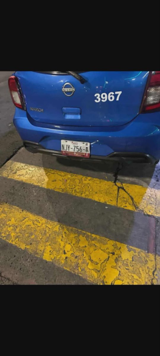 Buenas tardes, respecto a los montachoques que operan en gran canal y otros puntos de la GAM le envío información, usan ese Nissan placa NJY756A que simula ser del seguro, ahora es blanco, antes era azul y lo usaron para extorsionar a una chava según la noticia, cuentan también